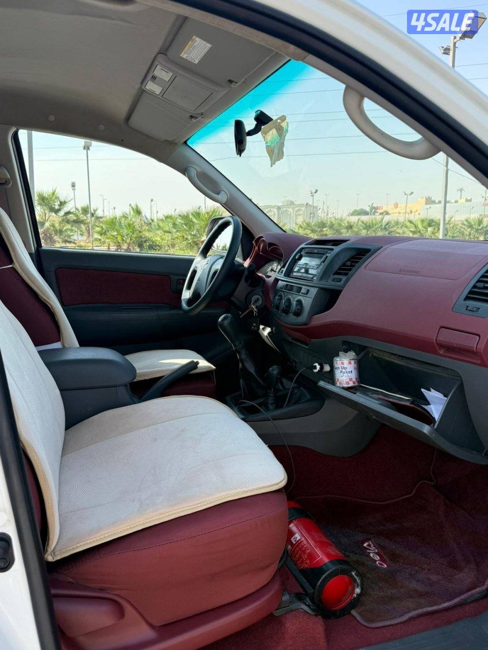 هايلكس 2012 دبل جير عادي بحاله الوكاله عداد 121 الف6