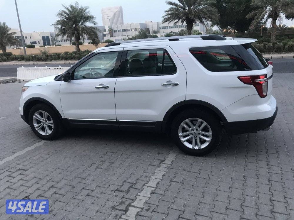 جيب فورد اكسبلور مديل 2013 لون ابيض بحاله جيده4