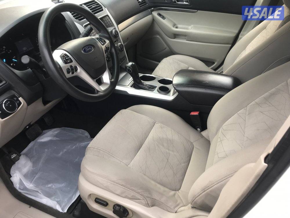 جيب فورد اكسبلور مديل 2013 لون ابيض بحاله جيده7