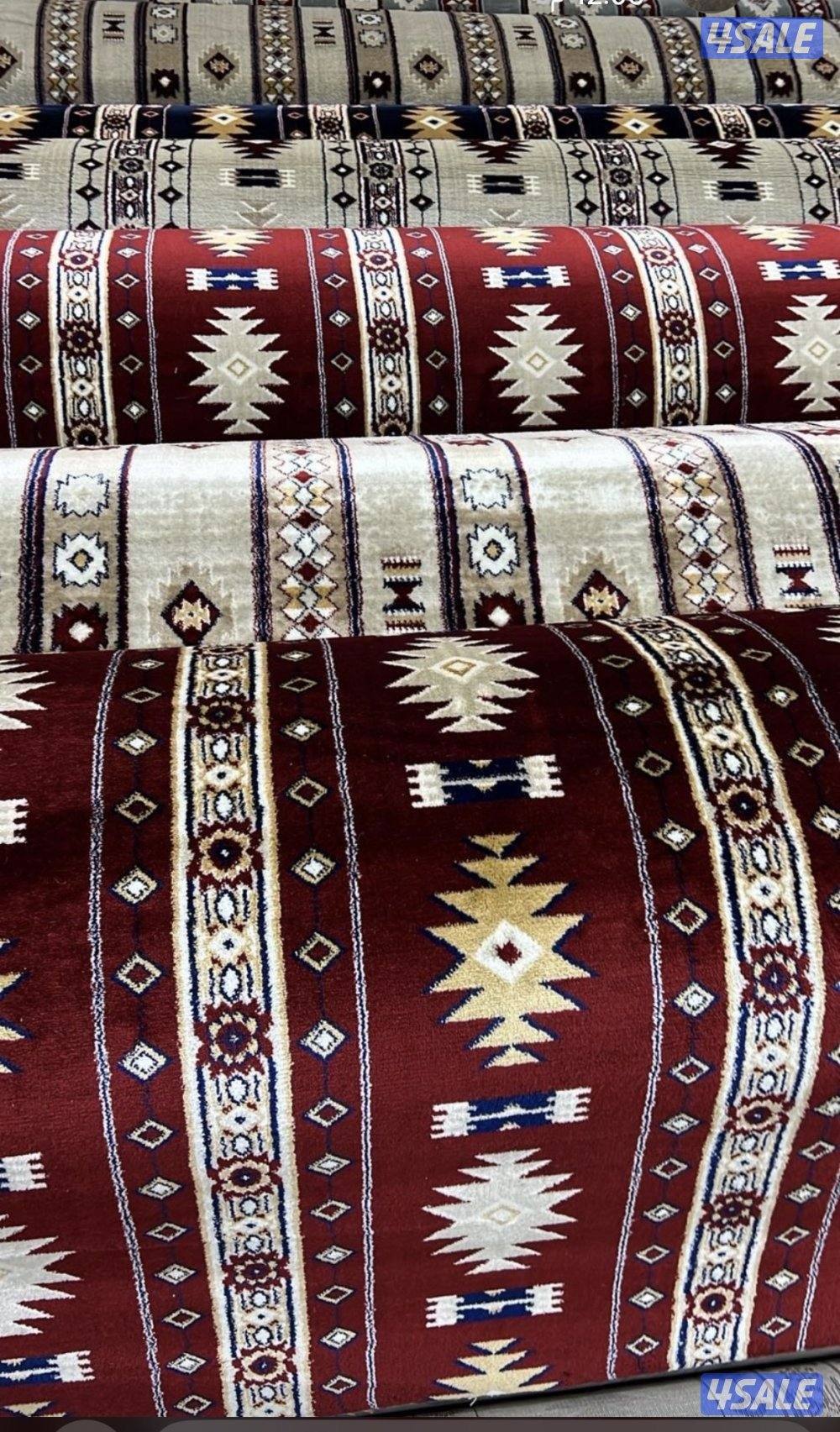 .كل مايخص السجاد لدينه سجاد ساده ومشجر سميك وسط خفيف كل ماهوه جديد ومم1