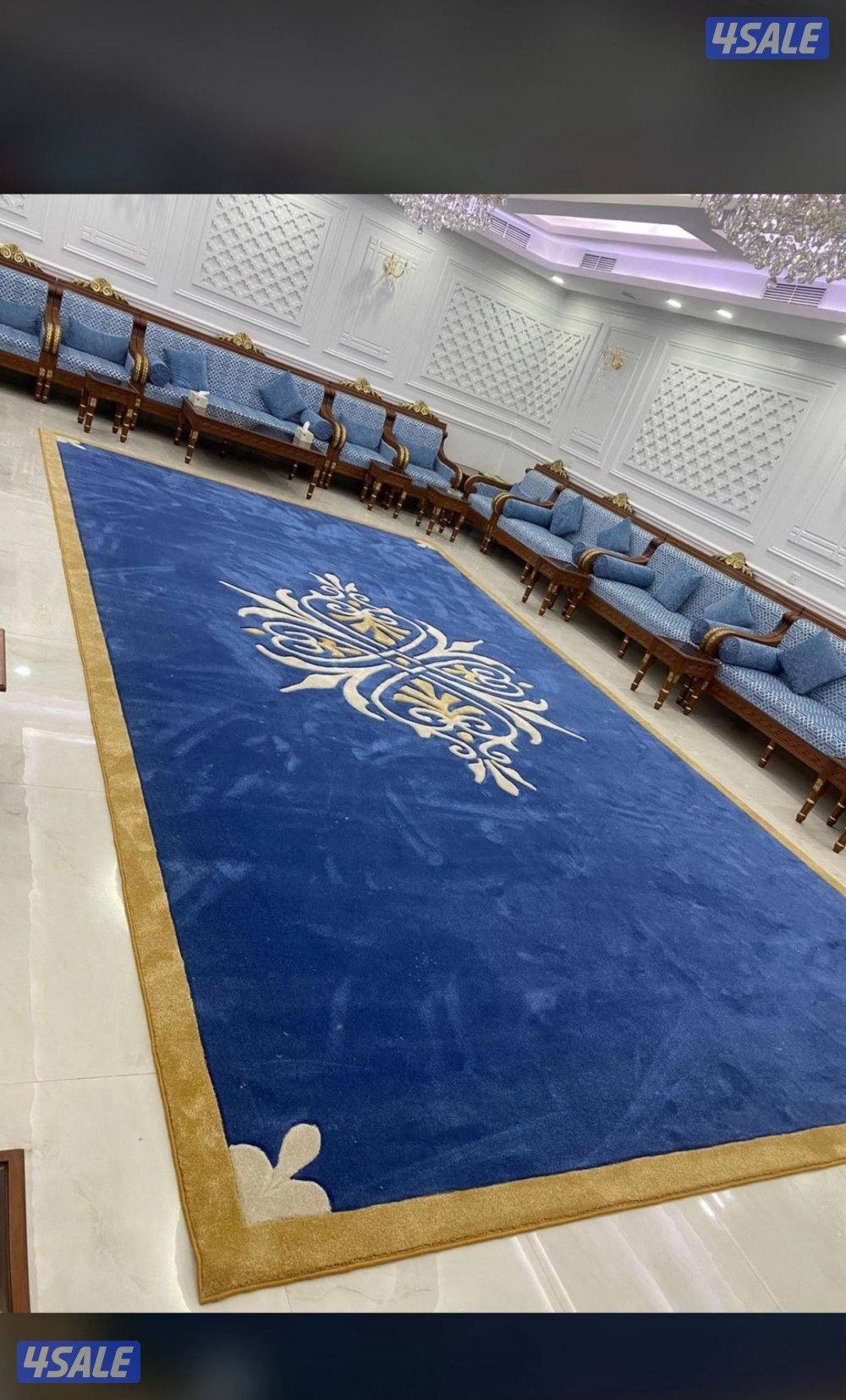 .كل مايخص السجاد لدينه سجاد ساده ومشجر سميك وسط خفيف كل ماهوه جديد ومم9