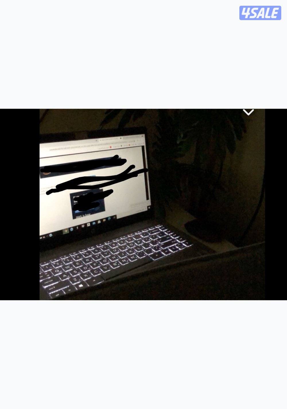 لابتوب hp بافيليون نظيف جداً0