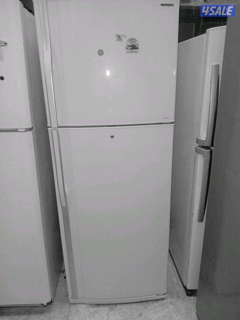 للبيع ثلاجه توشيبا ياباني بحاله ممتازه جدا مع الكفالة والتوصيل 18قدم3