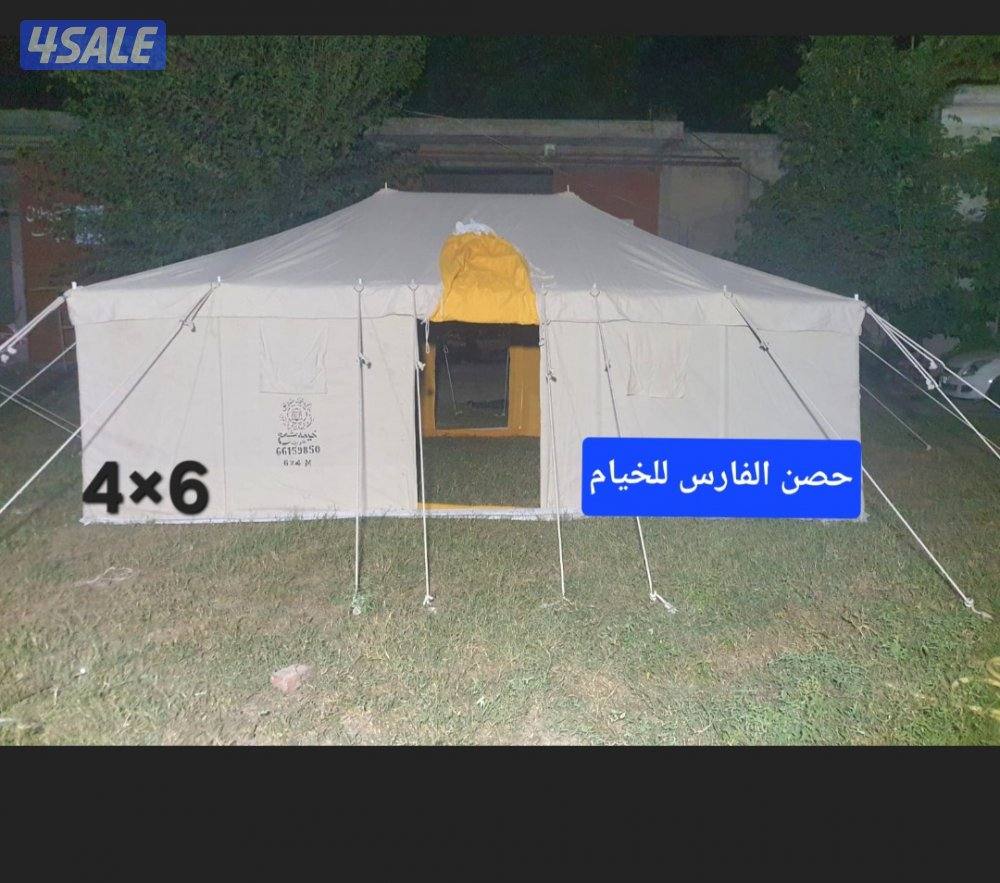للبيع جديد خيام مشمع باكستانى فى خيام حصن الفارس12
