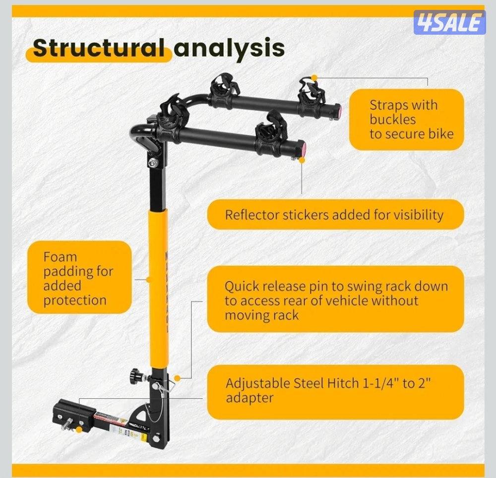 سلة قاري، تركب على القلص، ماركة ماكس هول الأمريكية، شي قوي وراقي.6