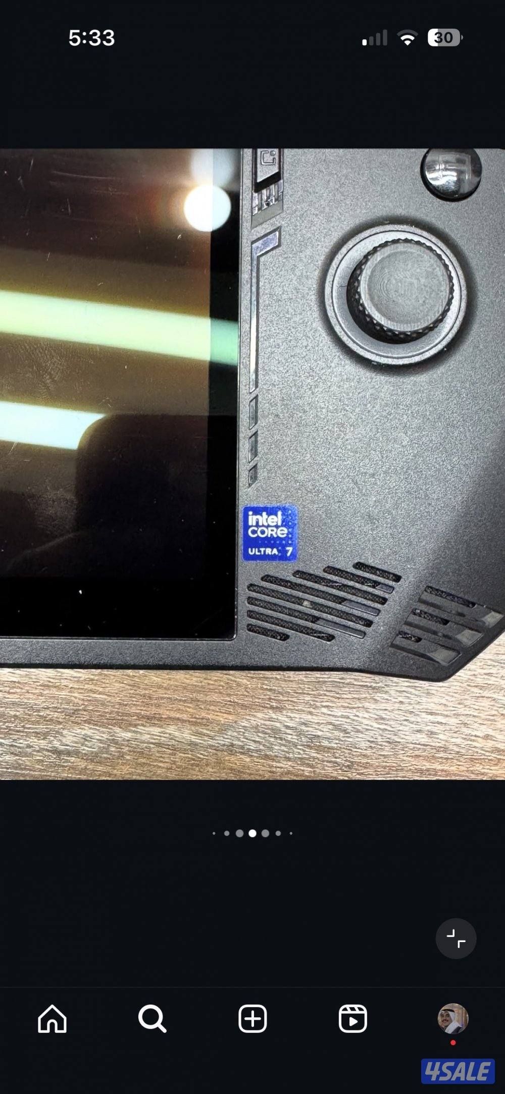 MSI Claw A1M 7”FHD IPS120Hz Windows11CPU Ultra7 Ram16GB DDR5 SSD 1TB5