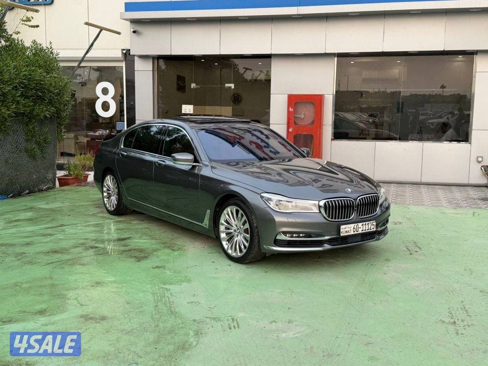 للبيع BMW740Li موديل 20162