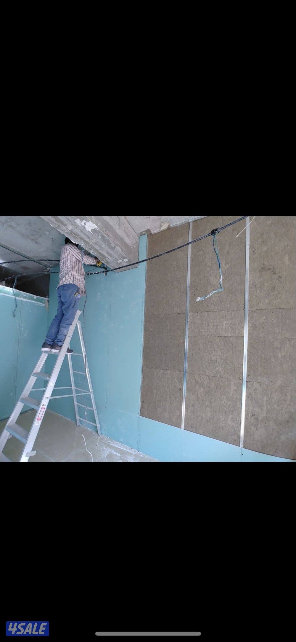 معلم ديكورات جبس بورد واسمت بورد عازل صوات مخفي أمريكي جمب أنوفه0