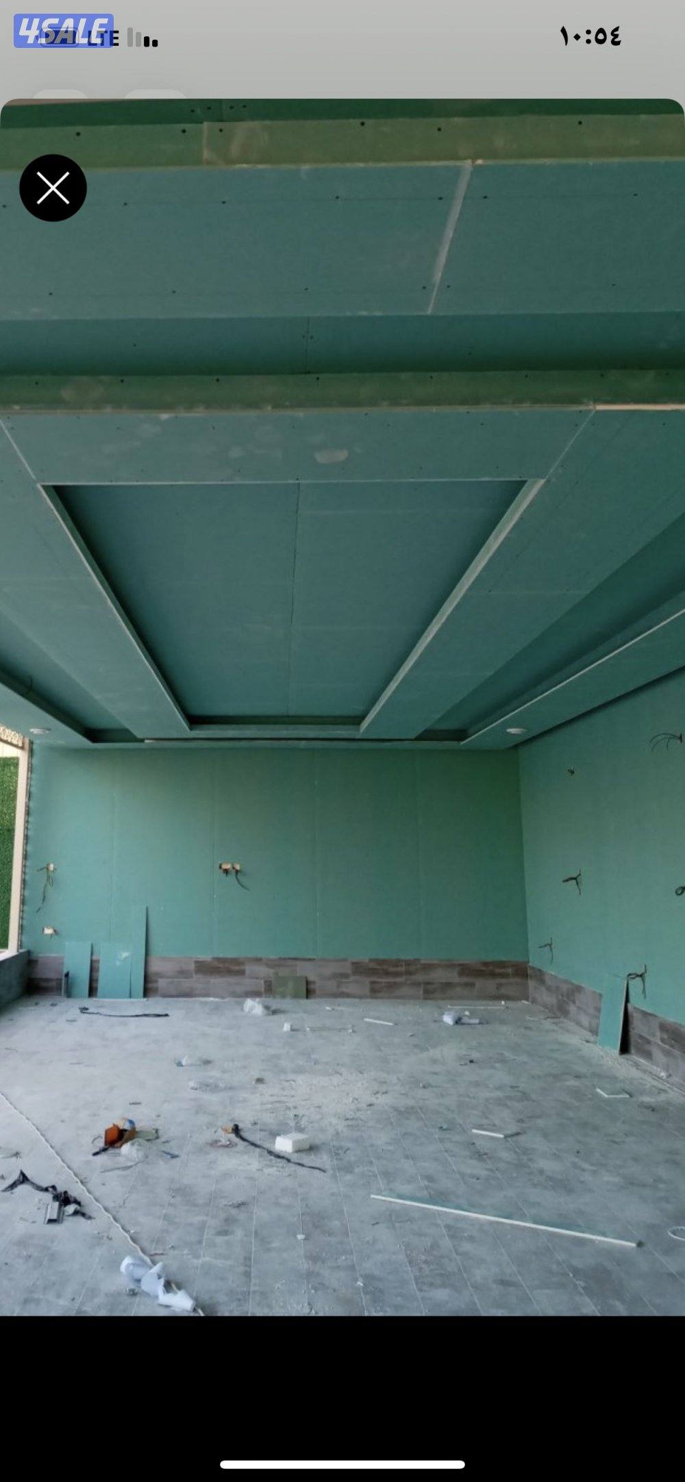 معلم ديكورات جبس بورد واسمت بورد عازل صوات مخفي أمريكي جمب أنوفه4