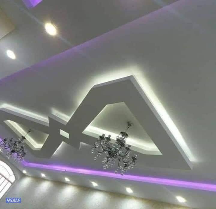 معلم ديكورات جبس بورد واسمت بورد عازل صوات مخفي أمريكي جمب أنوفه6