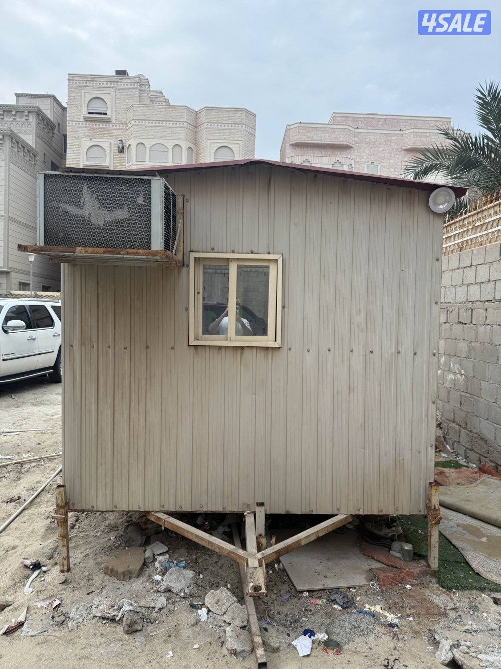 للبيع غرفة حارس مع مكيف جنرال جديد0