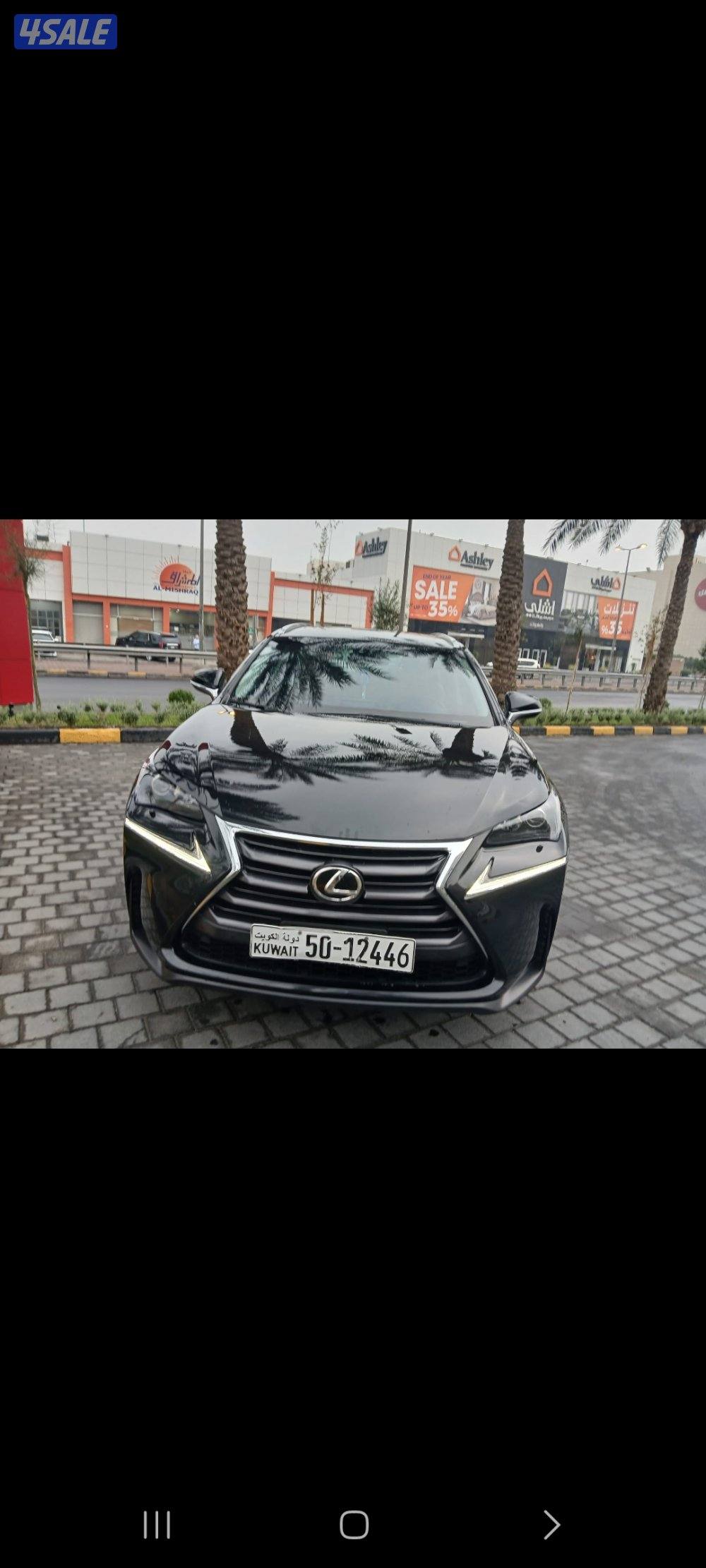 لكزس NX20t عداد 118 بحاله الوكاله1