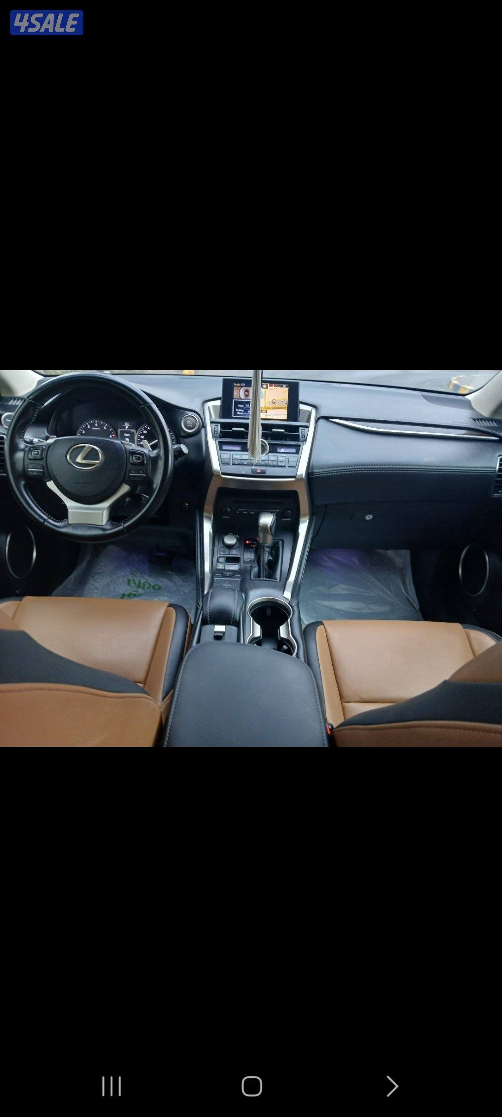 لكزس NX20t عداد 118 بحاله الوكاله4