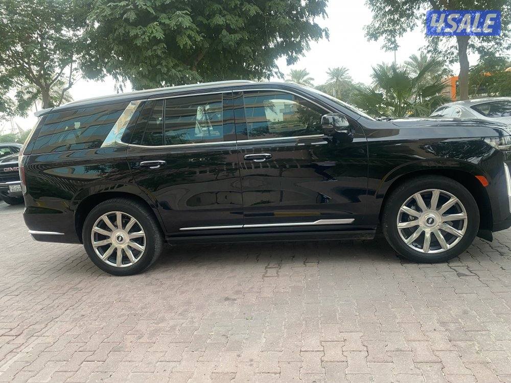 كاديلاك اسكاليد بلاتينيوم  موديل 2022  صبغ الوكاااله بحالة الوكاله2