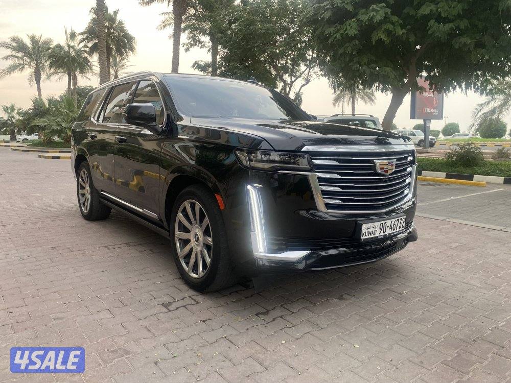 كاديلاك اسكاليد بلاتينيوم  موديل 2022  صبغ الوكاااله بحالة الوكاله6