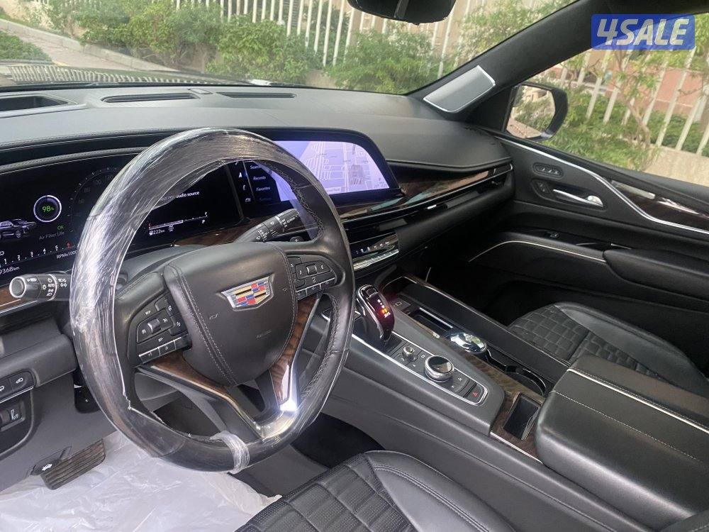 كاديلاك اسكاليد بلاتينيوم  موديل 2022  صبغ الوكاااله بحالة الوكاله10