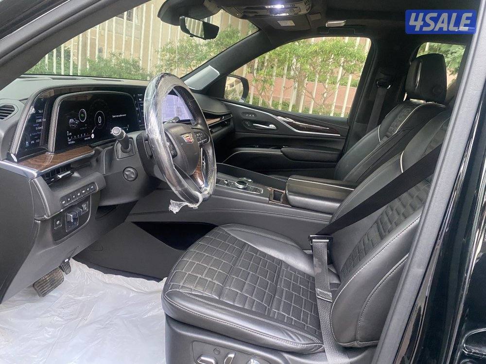 كاديلاك اسكاليد بلاتينيوم  موديل 2022  صبغ الوكاااله بحالة الوكاله9