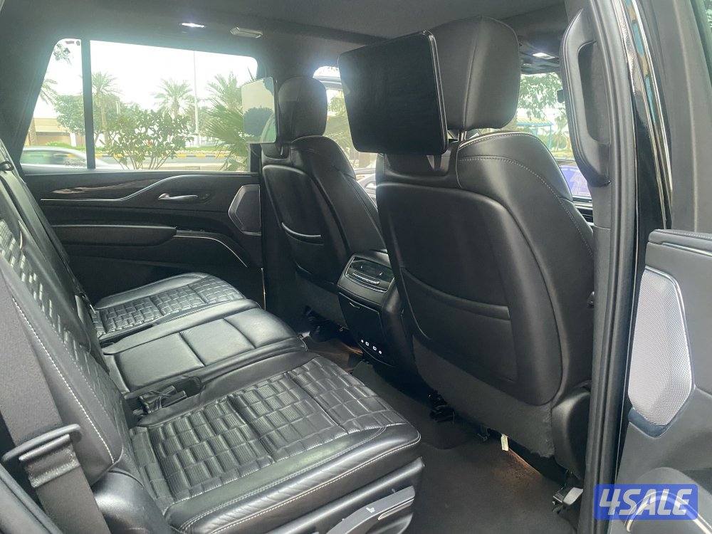 كاديلاك اسكاليد بلاتينيوم  موديل 2022  صبغ الوكاااله بحالة الوكاله11