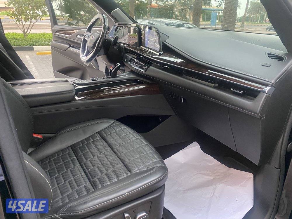 كاديلاك اسكاليد بلاتينيوم  موديل 2022  صبغ الوكاااله بحالة الوكاله12