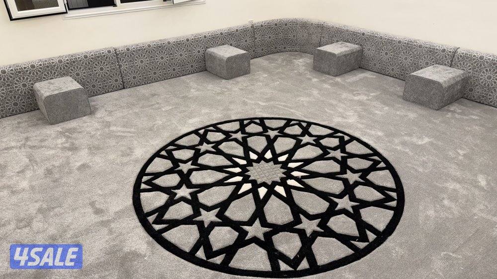 تنجيد وتفصيل مخاد ومراكي وسجاد وستاير رول وخام0