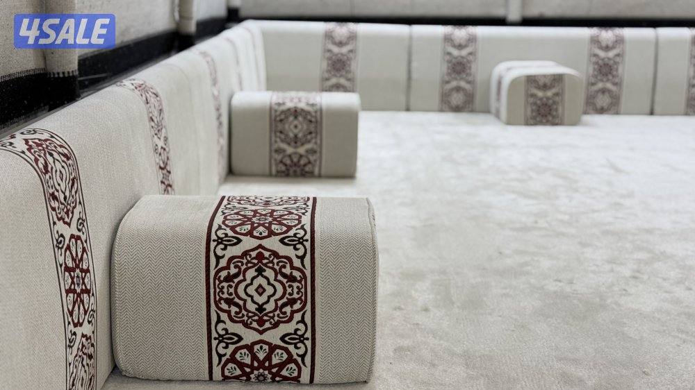 تنجيد وتفصيل مخاد ومراكي وسجاد وستاير رول وخام4