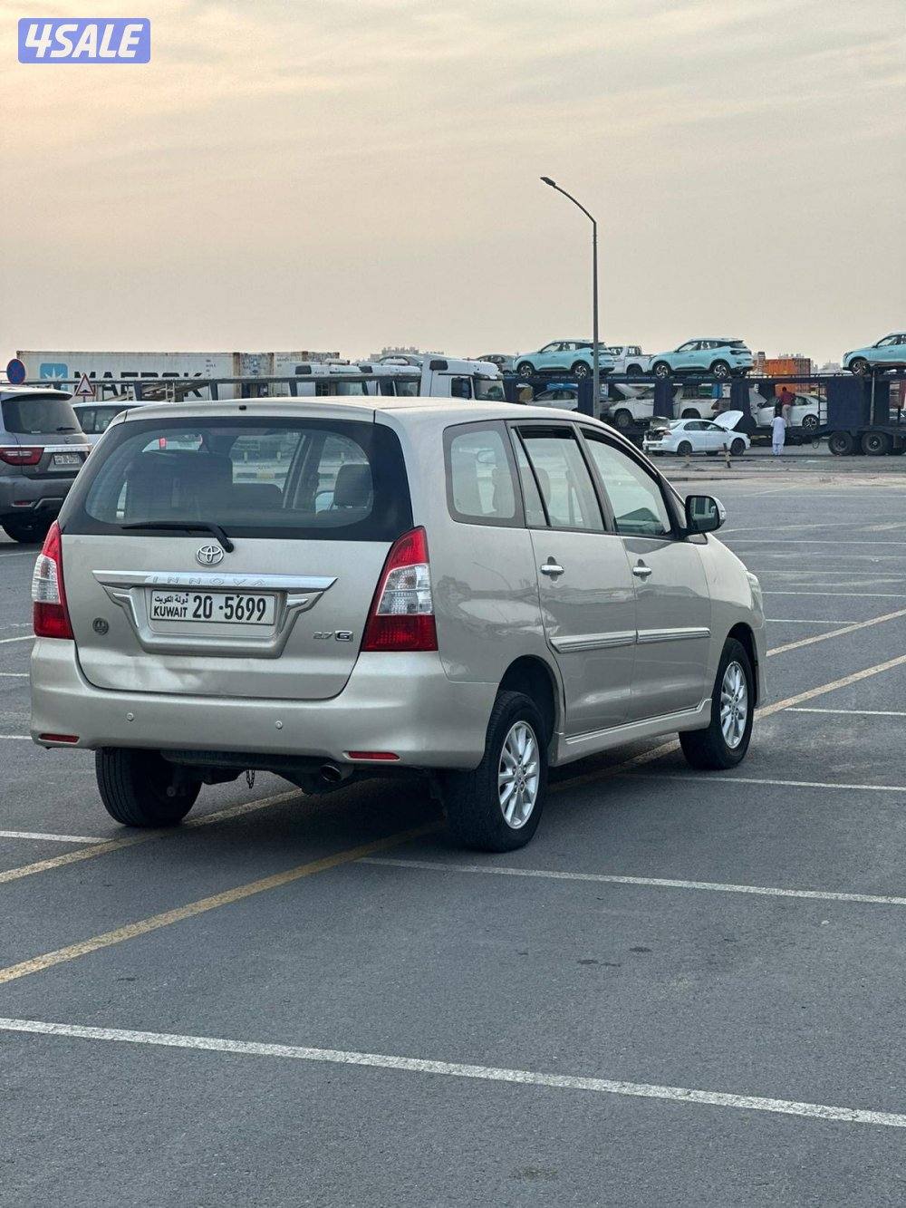 تويوتا - انوفا مديل 2012 صبغ الوكالة2
