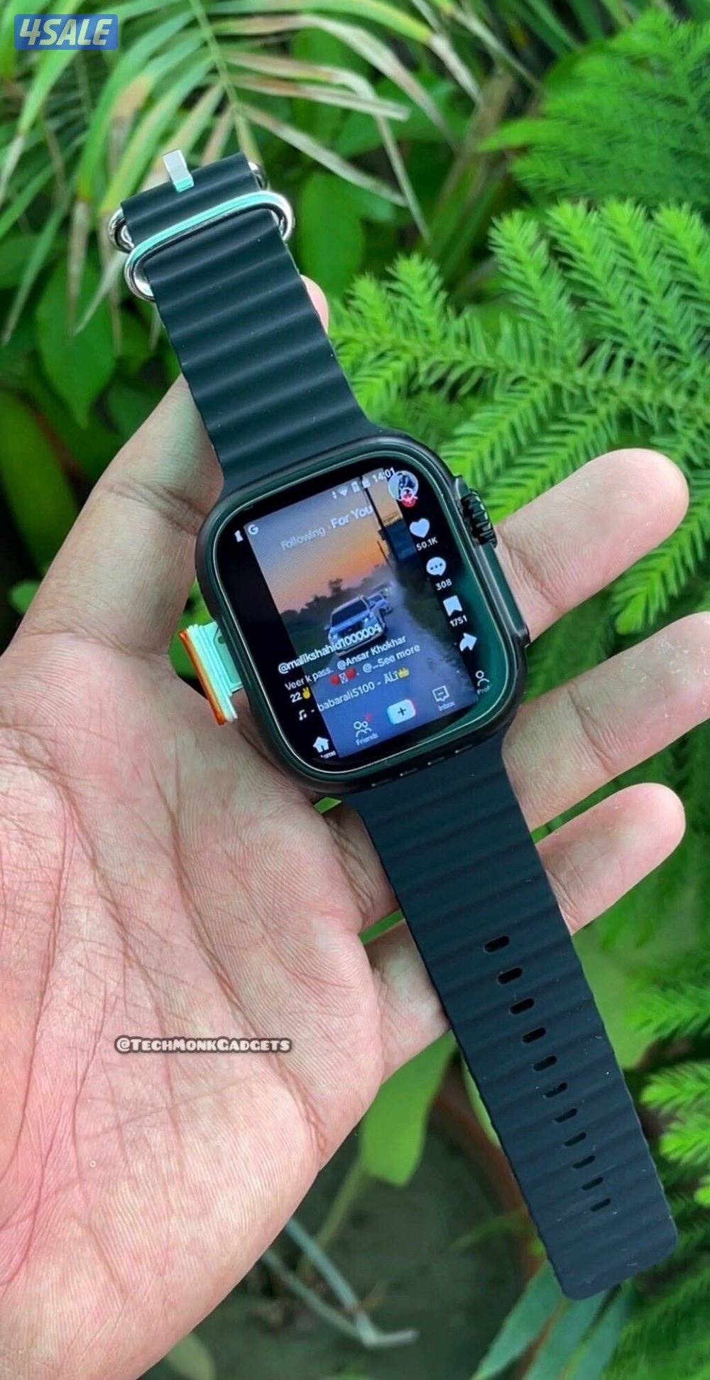 ساعة فيها برامج حقيقية اندرويد ، دزاين الترا10