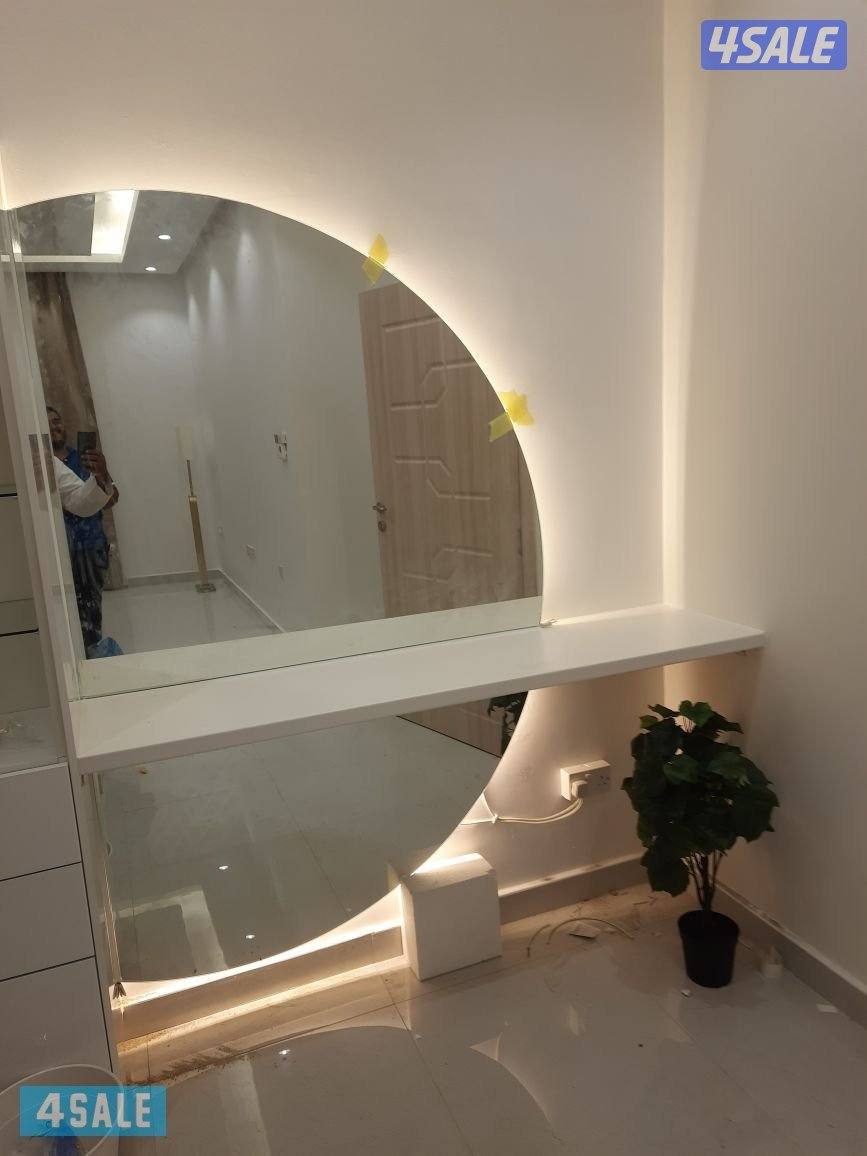 فني زجاج سكريت واجهات شاور بكس مرايات كافة اعمال الزجاج السكريت والالم3