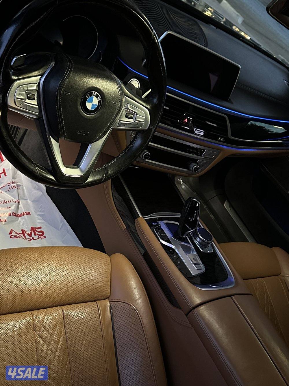 للبيع : BMW740Li - 2018 - عداد 760004