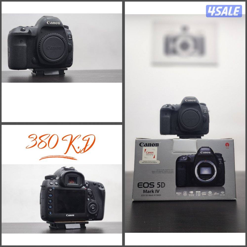 للبيع كانون مارك 4 .. 5D / عدسة الترا سونك 24 - 700