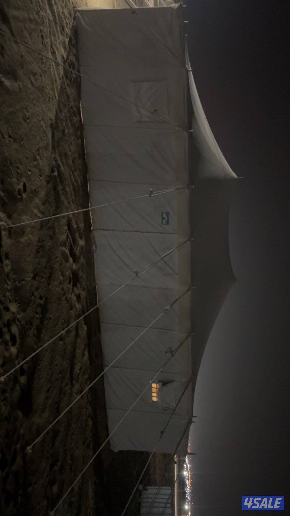 خيمه الصباح اخت الجديده موسم واحد ٨ف٥ عمدان للبيع نضيفه ماتخر بيبان0