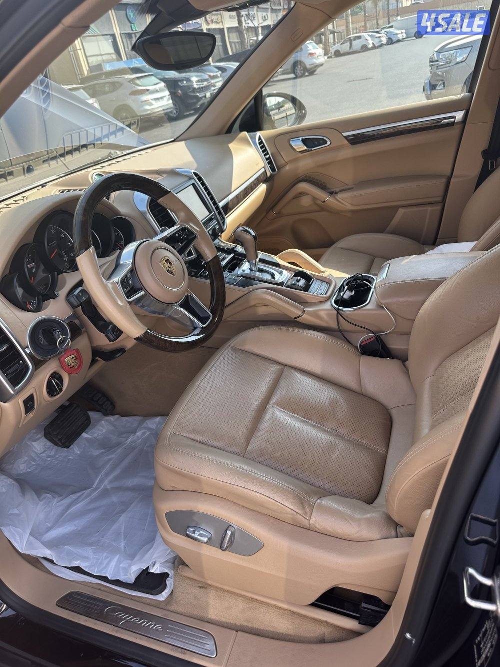 بورش كايين 6 سلندر صبغ الوكالة ماشي 82 الف شرط الفحص7