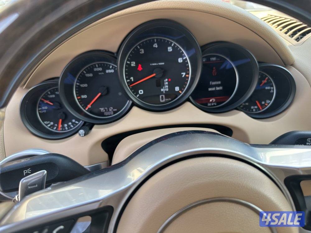 بورش كايين 6 سلندر صبغ الوكالة ماشي 82 الف شرط الفحص9