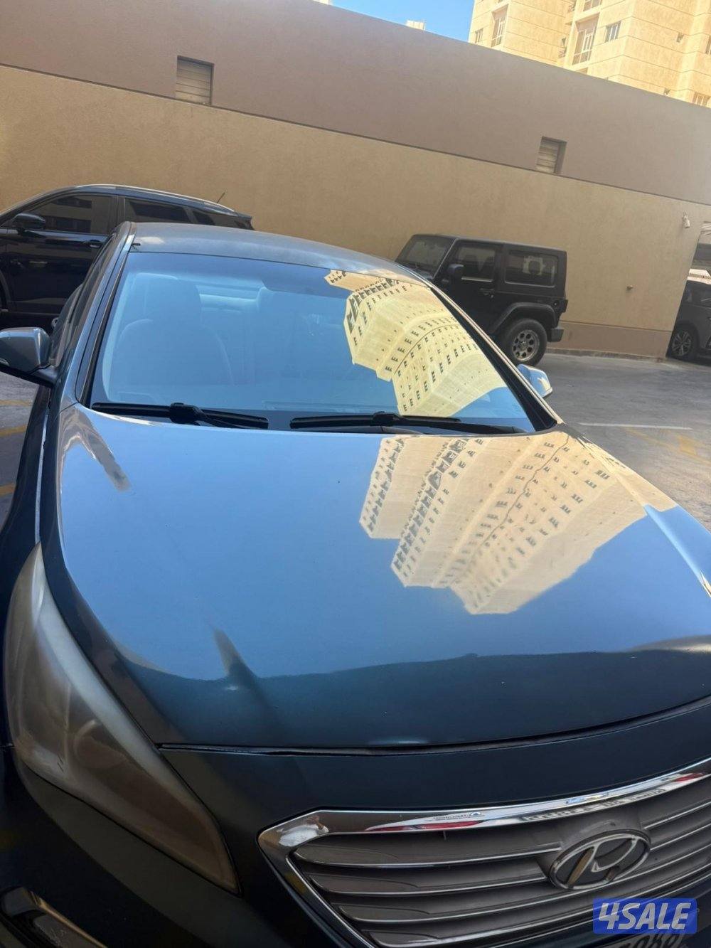 هونداي سوناتا للبيع موديل ٢٠١٦ ماشي ٢٢٠٠٠٠ فحص جير ماكينه شاصي3