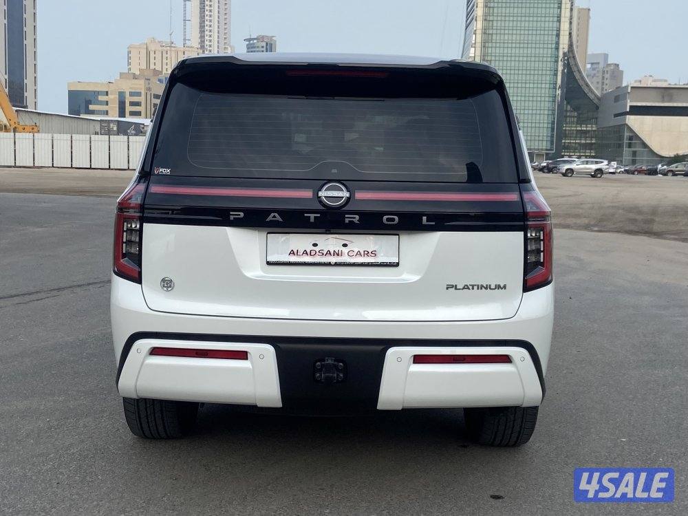 باترول بلاتنيوم 2026 _شبه اصفار _تون تيربو _المالك الاول حمايه فل بدي5