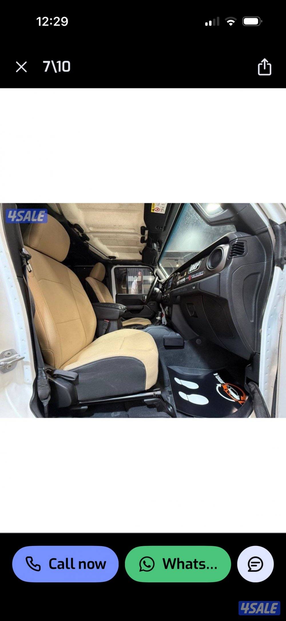 Upgraded off road wrangler white 2018- 0 paint- 0 accidents2