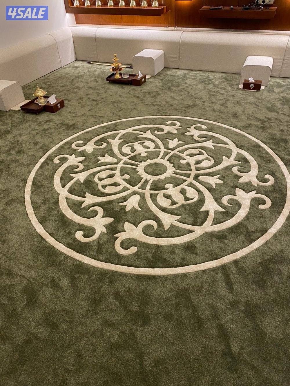 للسجاد ولباركي يوجد نقشات حفر ايضاً ثيل صناعي وبأقل الاسعار6