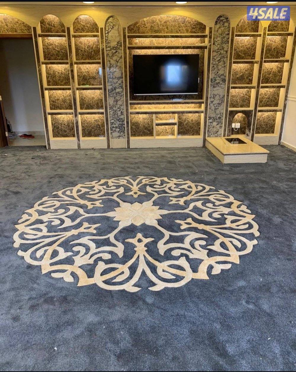 للسجاد ولباركي يوجد نقشات حفر ايضاً ثيل صناعي وبأقل الاسعار7