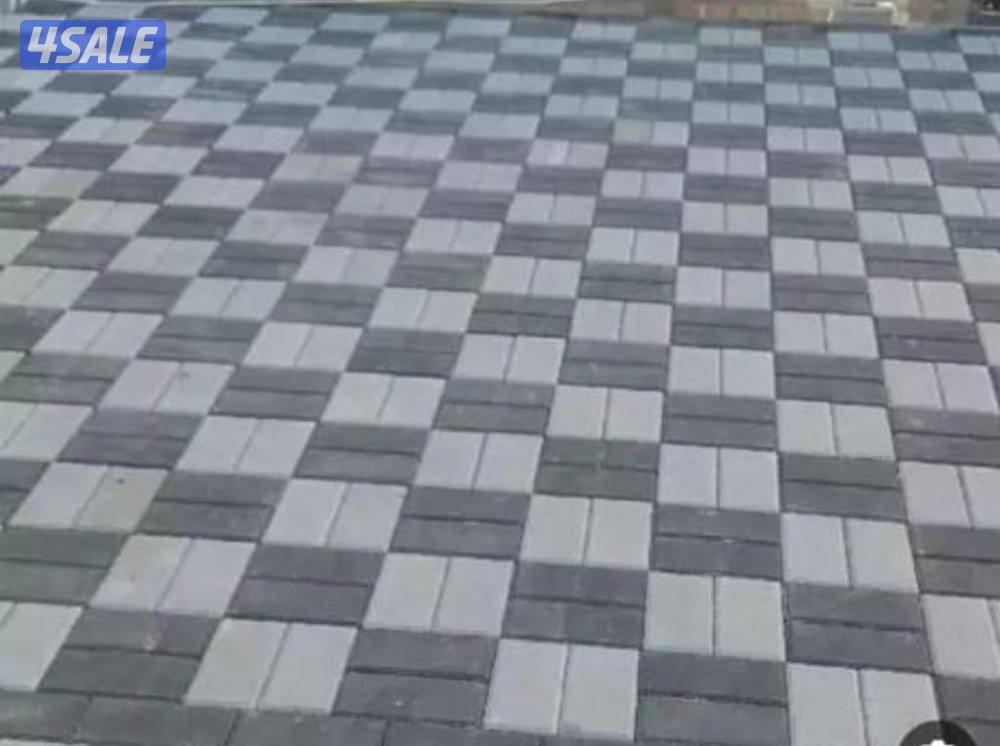 معلم بلاط متداخل توريد وتركيب جميع انواع البلاط متداخل2