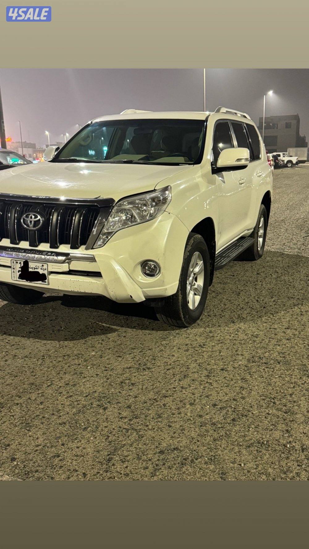 للبيع برادو 2015 شرط الفحص والفحص موجود قدامك الممشى 215 الف بدون فتحه8