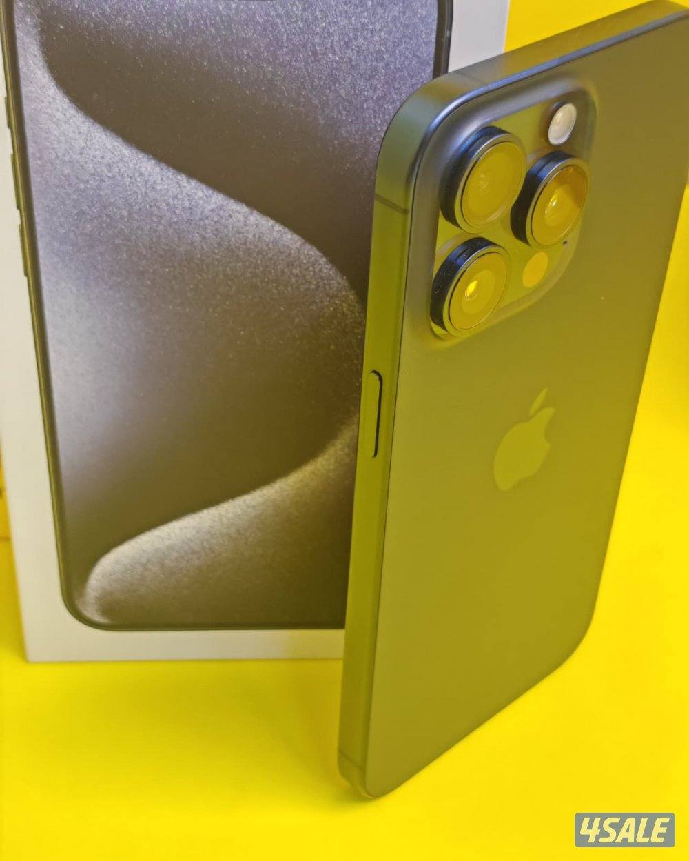 ايفون 15 برو ماكس، 512GB، أزرق تيتانيوم iPhone 15 Pro Max 512GB Blue T5