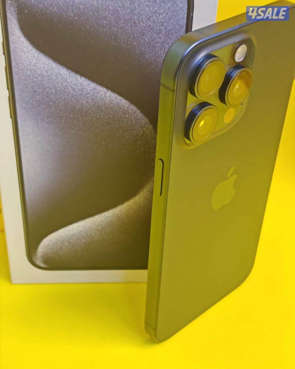 ايفون 15 برو ماكس، 256GB، أزرق تيتانيوم iPhone 15 Pro Max 256GB Blue T3