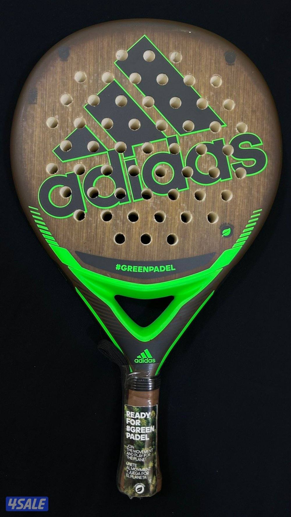 Adidas Green Padel Racket - 20Kd - New0