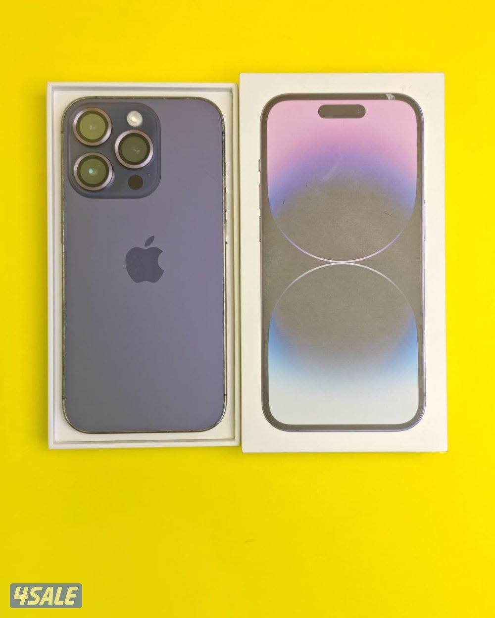 آيفون 14 برو – 256GB – بنفسجي – 81٪ iPhone 14 Pro 256GB Purple,Battery0