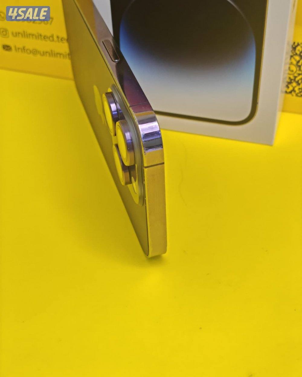 آيفون 14 برو – 256GB – بنفسجي – 81٪ iPhone 14 Pro 256GB Purple,Battery1