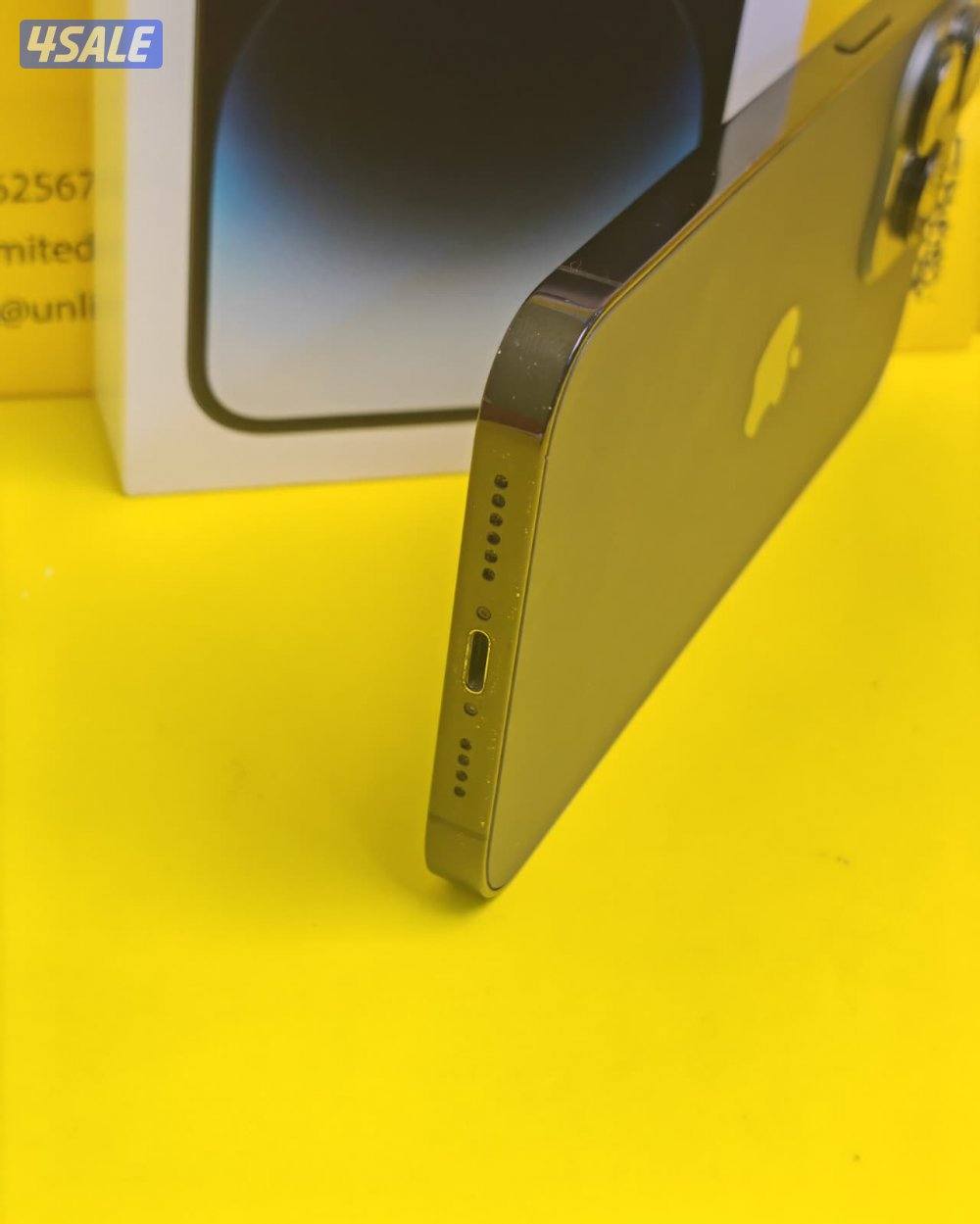 آيفون 14 برو ماكس – 128GB – أسود – 85٪ iPhone 14 Pro Max 128GB Black,1