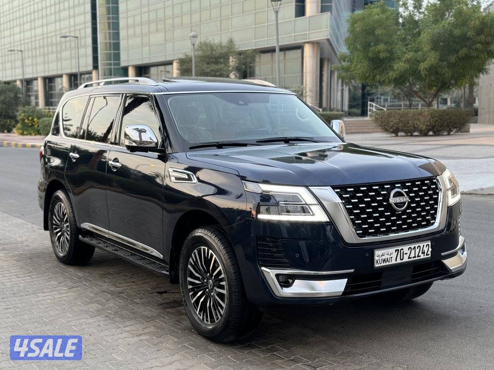 نيسان باترول بلاتنيوم سيتي V6 عداد 23 صبغ الوكاله2