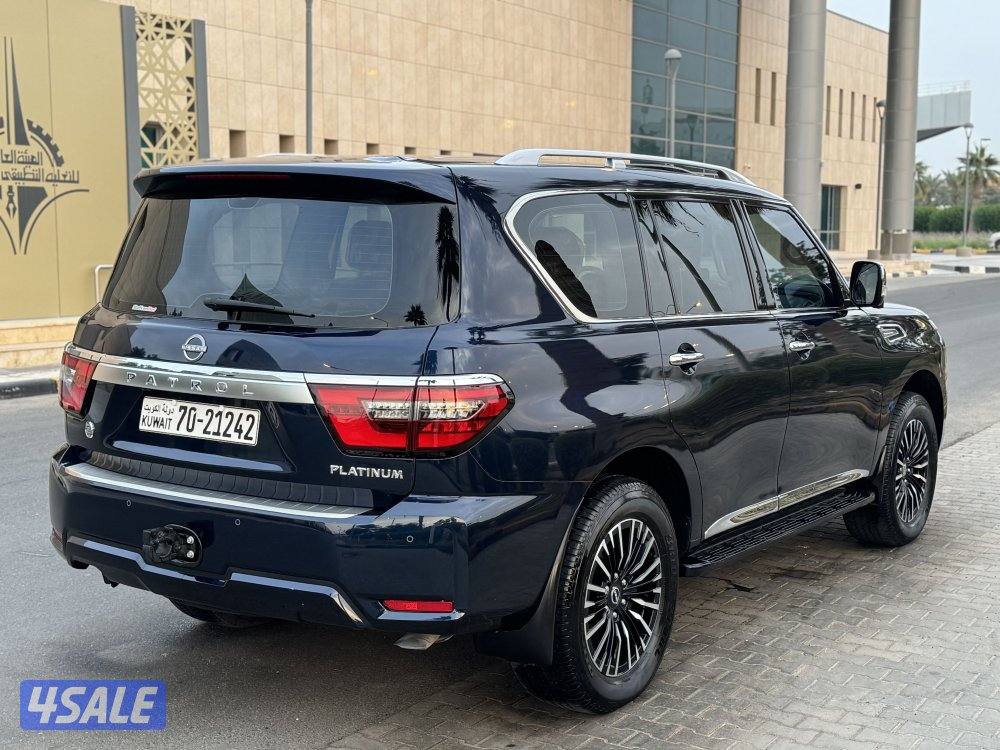 نيسان باترول بلاتنيوم سيتي V6 عداد 23 صبغ الوكاله3