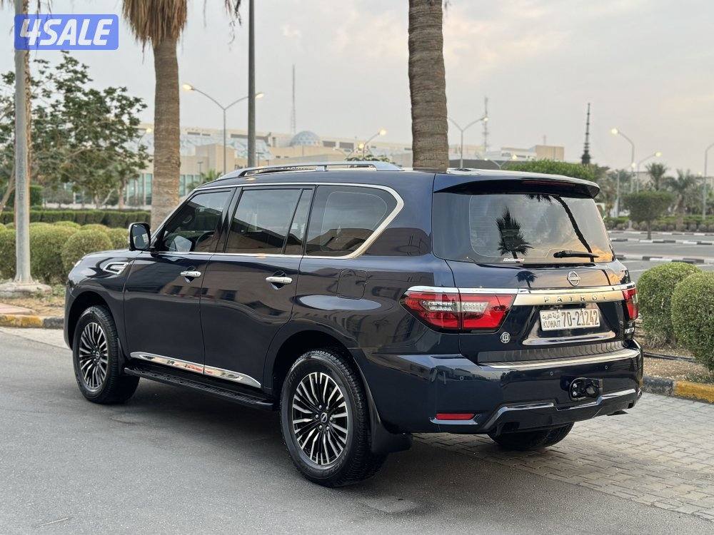 نيسان باترول بلاتنيوم سيتي V6 عداد 23 صبغ الوكاله5