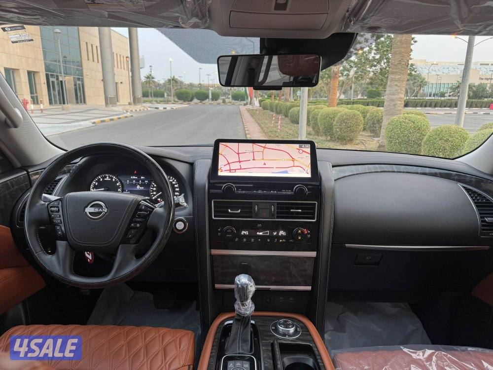 نيسان باترول بلاتنيوم سيتي V6 عداد 23 صبغ الوكاله8